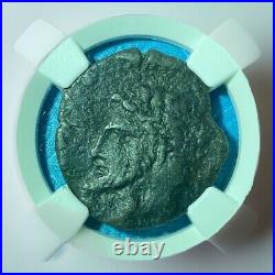 KINGDOM OF NUMIDIA (Berber) c. 208-118 BC Miscipsa/Massinissa AE26 Coin NGC