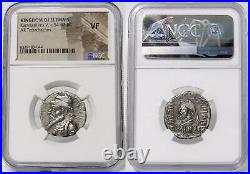 KINGS of ELYMAIS, Kamnaskires V. NGC Certified VF. Greek Silver Tetrdrachm Coin