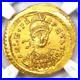 Leo I AV Solidus Gold Roman Coin 457-474 AD. Certified NGC AU 5/5 Strike