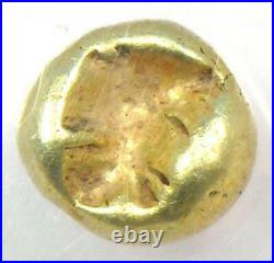 Lydia Lion EL 1/12 Stater Electrum Coin 610 BC Certified NGC Choice Fine