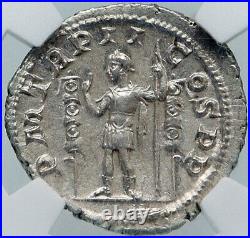 MAXIMINUS I Thrax Authentic Ancient 236AD Silver Roman Coin NGC Certified i86183
