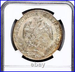 MEXICO CULIACAN 1891-CnAM 8 REALES UNCIRCULATED COIN, NGC CERTIFIED MS61