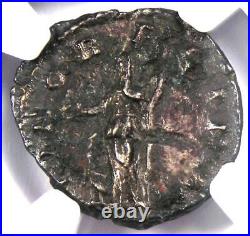 Manlia Scantilla AR Denarius Silver Coin 193 AD Certified NGC Choice XF (EF)