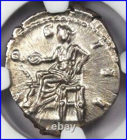 Marcus Aurelius AR Denarius Silver Roman Coin 161-180 AD Certified NGC AU