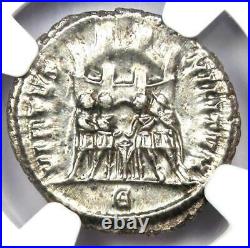 Maximian AR Argenteus Silver Coin 286-310 AD Certified NGC Choice XF (EF)