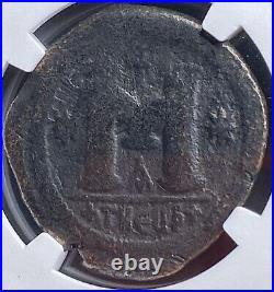 NGC Certified Ancient Byzantine Coin 527-565 AD Justinian I Follis Genuine Nice