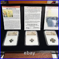 NGC Certified Biblical Coins Judaea Widow's Mite, Herod 1, Constantine 1. X542
