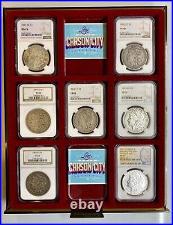 NGC Certified Carson City Morgan Dollar Year Set 1885-CC to 2021-CC