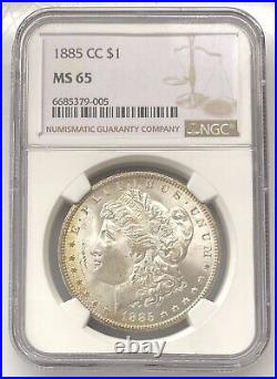 NGC Certified Carson City Morgan Dollar Year Set 1885-CC to 2021-CC