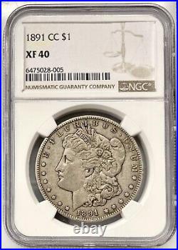 NGC Certified Carson City Morgan Dollar Year Set 1885-CC to 2021-CC