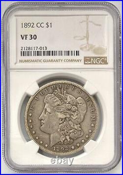 NGC Certified Carson City Morgan Dollar Year Set 1885-CC to 2021-CC