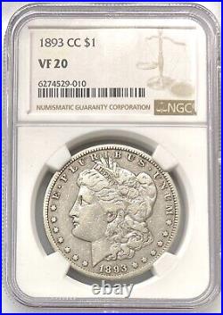 NGC Certified Carson City Morgan Dollar Year Set 1885-CC to 2021-CC