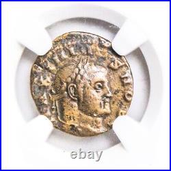 NGC F FINE Roman 1/4 Nummus of Maximinus II Daia AD310-313 NGC Certified Ancient