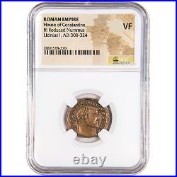 NGC (VF) Roman AE of Licinius I AD 308 -324 NGC Ancients Certified VERY FINE