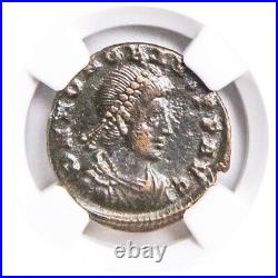 NGC (VF) Roman AE2 of Honorius (AD393- 423) NGC Ancients Certified VERY FINE
