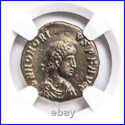 NGC XF Roman AE3 of Honorius AD393- 423 NGC Ancients Certified EXTREMELY FINE