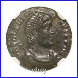 NGC (XF) Roman AE3 of Valentinian I (AD 364 -375) NGC Ancients Certified Coin