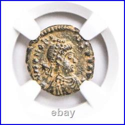 NGC XF Roman AE4 of Honorius AD393- 423 NGC Ancients Certified EXTREMELY FINE
