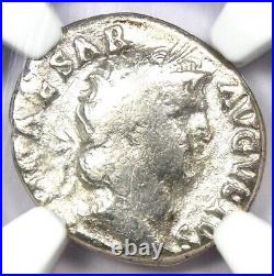 Nero AR Denarius Silver Ancient Roman Coin 54-68 AD Certified NGC VG
