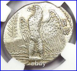 Nero AR Tetradrachm Silver Roman Antioch Coin 61 AD Certified NGC Choice XF