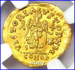 Ostrogoths Athalaric AV Tremissis Gold Coin 526-540 AD Certified NGC MS (UNC)