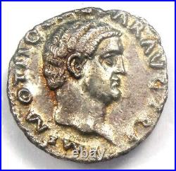 Otho AR Denarius Silver Ancient Roman Coin 69 AD Certified NGC AU