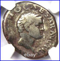 Otho AR Denarius Silver Ancient Roman Coin 69 AD Certified NGC Fine Rare