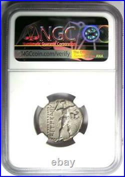 Pamphylia Aspendus AR Stater Wrestlers Silver Coin 380-325 BC Certified NGC VF