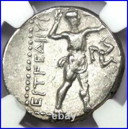 Pamphylia Aspendus AR Stater Wrestlers Silver Coin 380-325 BC Certified NGC VF