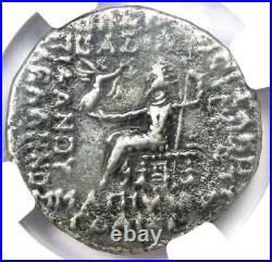 Parthian Usurper Tiridates BI Tetradrachm Coin 27 BC Certified NGC XF (EF)