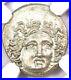 Perseus Silver AR Drachm Macedon Coin 179-168 BC Certified NGC MS (UNC)