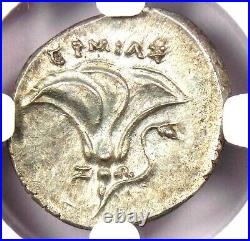 Perseus Silver AR Drachm Macedon Coin 179-168 BC Certified NGC MS (UNC)