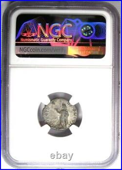 Pertinax AR Denarius Silver Roman Coin 193 AD. Certified NGC VF Rare Ruler