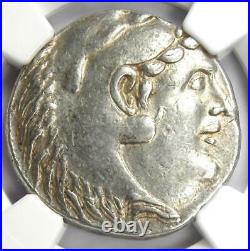 Phoenicia Aradus Alexander AR Tetradrachm Coin 245-165 BC Certified NGC XF