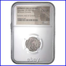 Postumus Roman AE Coin (AD 260-269) Certified NGC (CH-VF) Condition