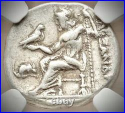 Rare Alexander The Great III 336-323 BC. Early Posthumous Issue NGC certified