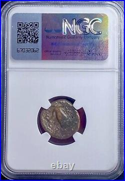 Rare NGC Sicily Syracuse Ancient Roman Rule Coin Certified after 212 BC Genuine