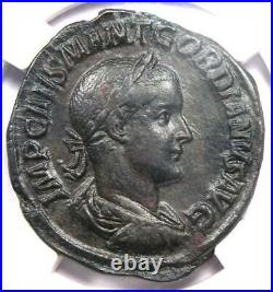 Roman Gordian III AE Sestertius Copper Coin 238-44 AD Certified NGC Choice VF