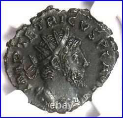 Romano Gallic Tetricus I BI Double Denarius Coin 271-274 AD Certified NGC AU