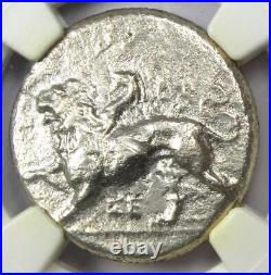 Sicyonia Sicyon AR Stater Lion Silver Greek Coin 400-323 BC Certified NGC VF