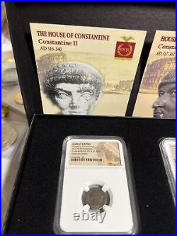 Sons of Constantine! NGC Certified 3 Coin Set 337-361