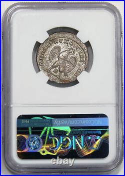 TREBONIANUS GALLUS. NGC Certified Choice VF Tetradrachm. Eagle Roman Empire Coin