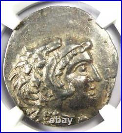 Thrace Odessus Alexander AR Tetradrachm Coin 125-70 BC Certified NGC Choice XF