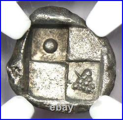 Thracian Chersonesus AR Hemidrachm Lion Silver Coin 300 BC Certified NGC AU