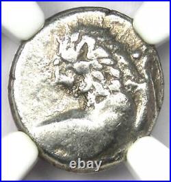 Thracian Chersonesus AR Hemidrachm Lion Silver Coin 300 BC Certified NGC VF