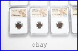 Wholesale Lot 10 Ancient Constantinian coins, All NGC Certified, VF-XF