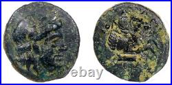 ZEUS / PEGASOS. NGC Certified VF. Mysia, Iolla. 350 BC Ancient Greek AE12 Coin
